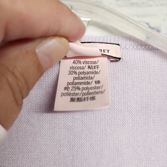 Victoria's Secret/ Light Purple Cardigan - Picture 3 of 6